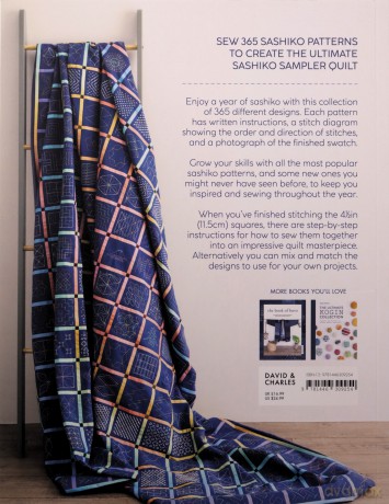 Sashiko 365: Stitch a new sashiko embroidery pattern every day of the year - Susan Briscoe [KSIĄŻKA]