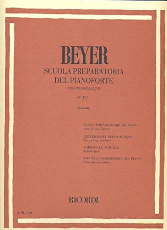 Scuola Preparatoria Del Pianoforte Op. 101 Piano [KSIĄŻKA]