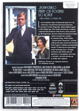 Wielki Gatsby [DVD]