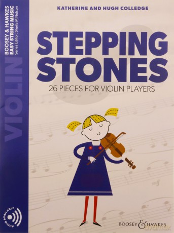 Stepping Stones: 26 Pieces for Violin Players - Sheila Mary Nelson [KSIĄŻKA]