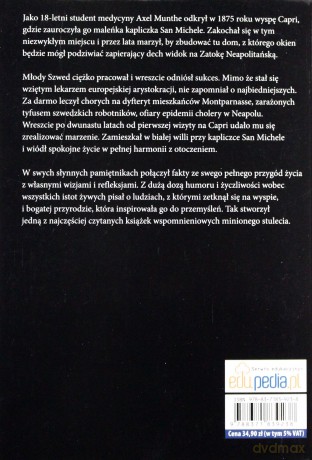 Księga z San Michele  - Munthe Axel [KSIĄŻKA]