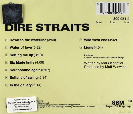 Dire Straits: Dire Straits [CD]