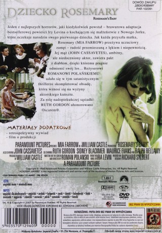 Dziecko Rosemary [DVD]