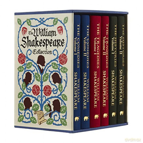 The William Shakespeare Collection: Deluxe 6-Volume Box Set Edition - William Shakespeare [KSIĄŻKA]