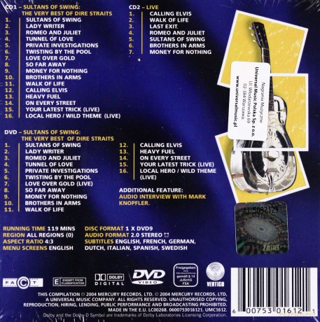 Dire Straits: Sultans Of Swing (Sound & Vision) [2CD]+[DVD]