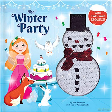 The Winter Party: With 2-Way Sequins! - Kim Thompson [KSIĄŻKA]