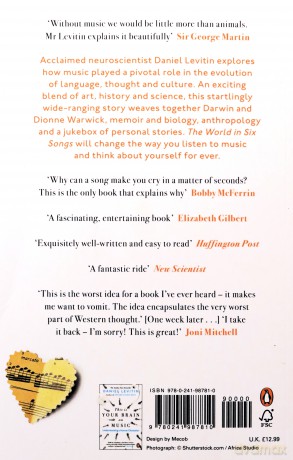 The World in Six Songs: How the Musical Brain Created Human Nature - Daniel Levitin [KSIĄŻKA]
