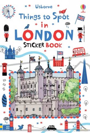 Things to Spot in London Sticker Book [KSIĄŻKA]