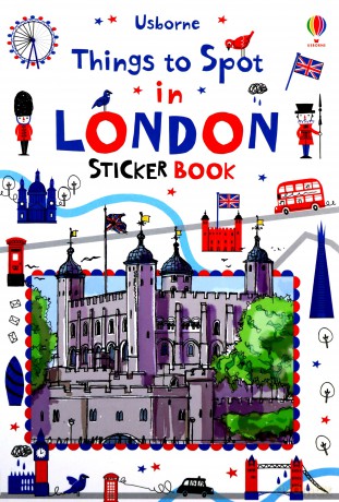 Things to Spot in London Sticker Book [KSIĄŻKA]