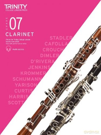 Trinity College London Clarinet Exam Pieces from 2023: Grade 7 - Trinity College London [KSIĄŻKA]