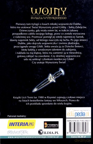 Wojny Świata Wynurzonego Tom 1. Sekta Zabójców  - Troisi Licia [KSIĄŻKA]