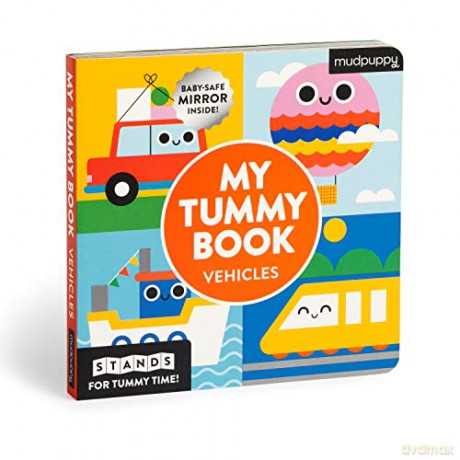 Vehicles My Tummy Book - Mudpuppy [KSIĄŻKA]