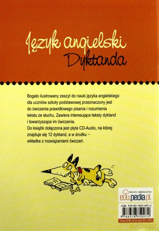 Język angielski. Dyktanda. Zeszyt 4 dla szkoły podstawowej z CD-Audio (dodruk 2012)  - Preedy Ingrid, Seidl Brigitte [KSIĄŻKA]
