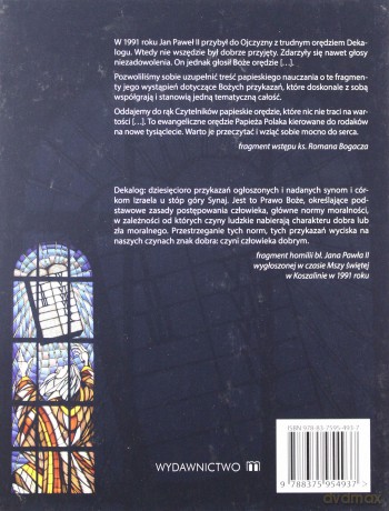 Dziesięcioro Przykazań  - Bł. Jan Paweł II [KSIĄŻKA]