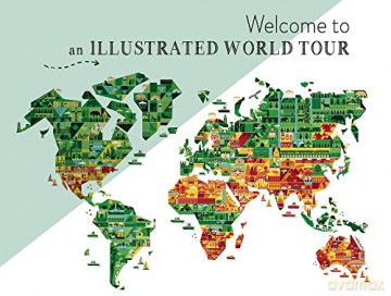 Welcome to an Illustrated World Tour - Eva Minguet [KSIĄŻKA]