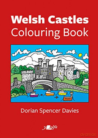 Welsh Castles Colouring Book - Dorian Spencer Davies [KSIĄŻKA]