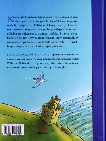 Najciekawsze mity greckie - Dimiter Inkiow [KSIĄŻKA]