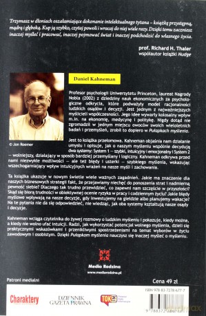 Pułapki myślenia - Daniel Kahneman [KSIĄŻKA]