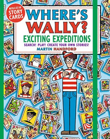 Where's Wally Exciting Expeditions: Search! Play! Create Your Own Stories! - Martin Handford [KSIĄŻKA]