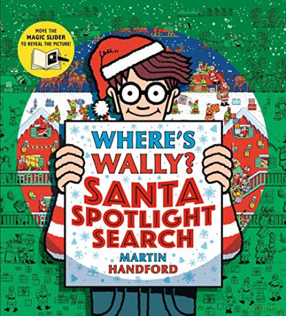 Where's Wally Santa Spotlight Search - Martin Handford [KSIĄŻKA]