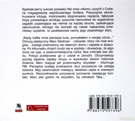 Jedyna Szansa (tw) - Harlan Coben [AUDIOBOOK] [CD-MP3]