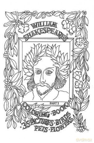 William Shakespeare's Coloring Book Part 2 - Paul A. Downer [KSIĄŻKA]