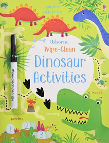 Wipe-Clean Dinosaur Activities: 1 - Kirsteen Robson [KSIĄŻKA]