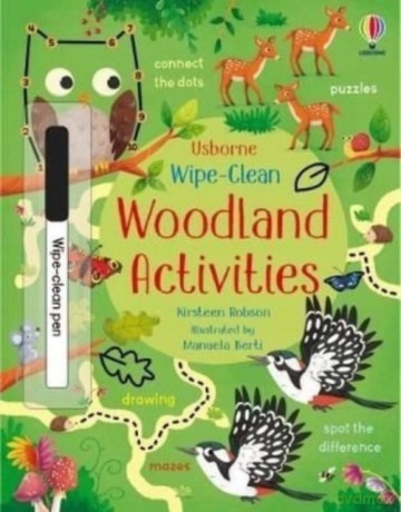 Wipe-Clean Woodland Activities - Kirsteen Robson [KSIĄŻKA]