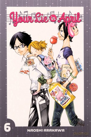 Your Lie in April 6 - Naoshi Arakawa [KOMIKS]