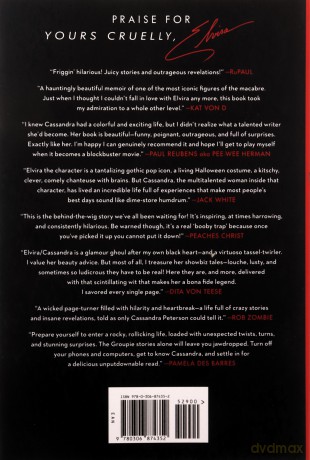 Yours Cruelly, Elvira: Memoirs of the Mistress of the Dark - Cassandra Peterson [KSIĄŻKA]