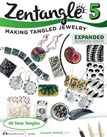 Zentangle 5, Expanded Workbook Edition: Making Tangled Jewelry - Suzanne McNeill [KSIĄŻKA]