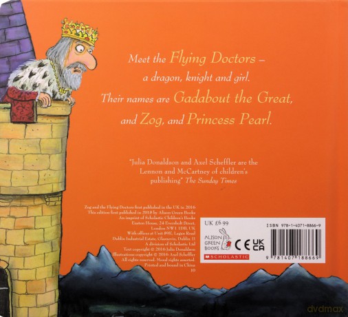 Zog and the Flying Doctors Gift edition - Julia Donaldson [KSIĄŻKA]