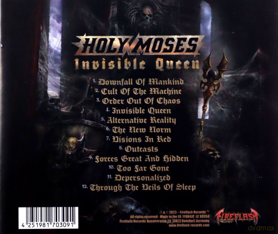 Holy Moses: Invisible Queen [CD]