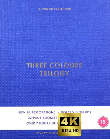 Three Colours Trilogy: Blue / White / Red (Trzy Kolory: Niebieski / Biały / Czerwony) [BOX] [3xBlu-Ray 4K]+[3xBlu-Ray]