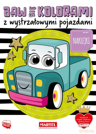 Baw się kolorami z wystrzałowymi pojazdami - Katarzyna Salamon [KSIĄŻKA]