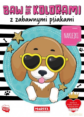 Baw się kolorami z zabawnymi psiakami - Katarzyna Salamon [KSIĄŻKA]