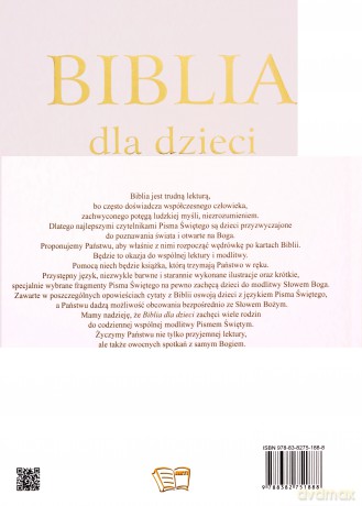 Biblia dla dzieci [KSIĄŻKA]