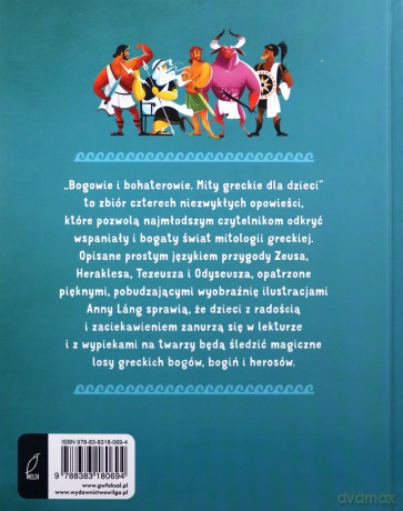 Bogowie i bohaterowie. Mity greckie dla dzieci - Sonia Elisabetta Corvaglia [KSIĄŻKA]