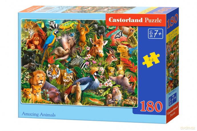 CASTORLAND 180 el. Amazing Animals [PUZZLE]