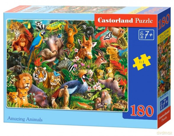 CASTORLAND 180 el. Amazing Animals [PUZZLE]