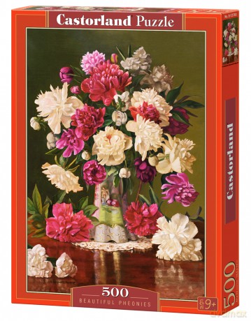 CASTORLAND 500 el. Beautiful Pheonies B-53780 [PUZZLE]