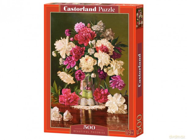 CASTORLAND 500 el. Beautiful Pheonies B-53780 [PUZZLE]