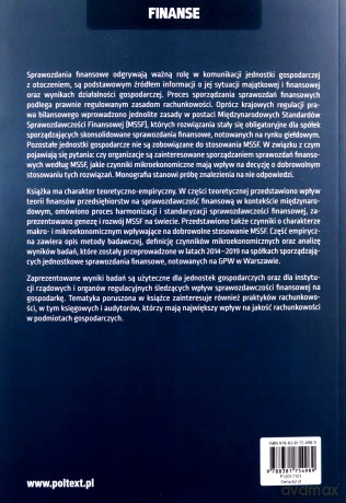 Determinanty dobrowolnego stosowania międzynarodowych standardów sprawozdawczości finansowej w spółkach giełdowych w Polsce - Dorota Kędzior [KSIĄŻKA]