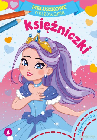 Księżniczki. Maluszkowe malowanie [KSIĄŻKA]