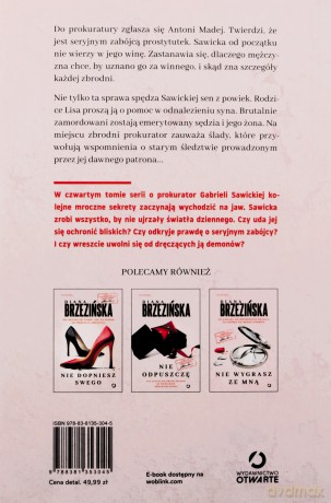 Nie odkryjesz prawdy. Prokurator Gabriela Sawicka (Tom 4) - Diana Brzezińska [KSIĄŻKA]