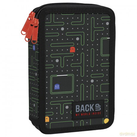 Piórnik 3-komorowy z wyposażeniem BACKUP 5 model EW102 labirynt