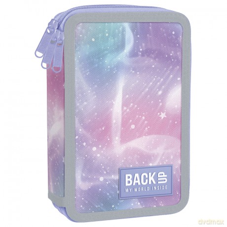 Piórnik 3-komorowy z wyposażeniem BACKUP 5 model EW19 zorza polarna