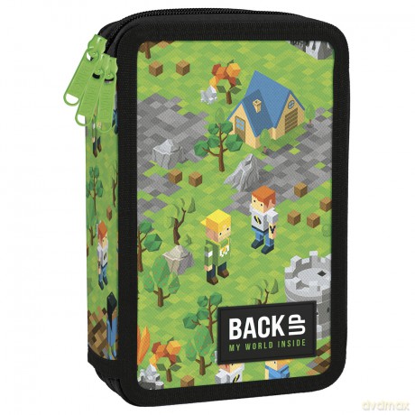 Piórnik 3-komorowy z wyposażeniem BACKUP 5 model EW61 Game level