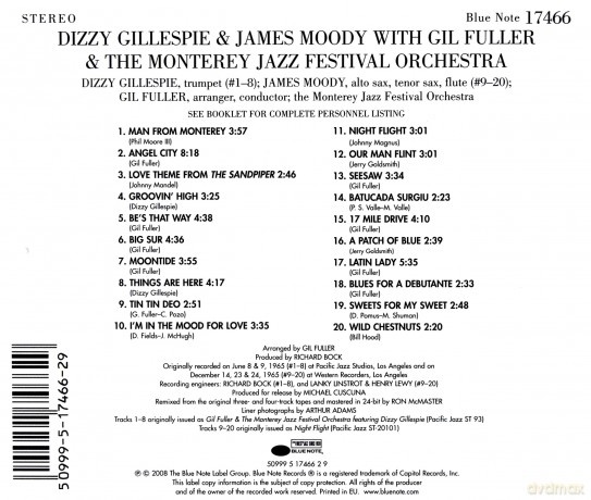 Dizzy Gillespie: The Monterey Jazz Festival Orchestra [CD]
