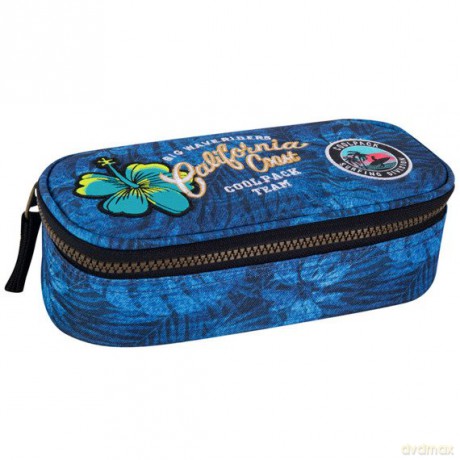 Piórnik owalny Coolpack Campus blue